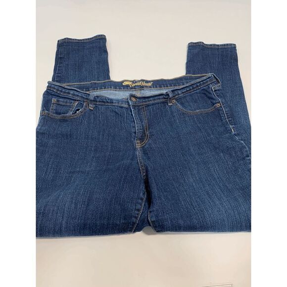 Old Navy The Sweetheart Women's Denim Jeans Skinny Mid Rise Blue Size 16R - Picture 1 of 7
